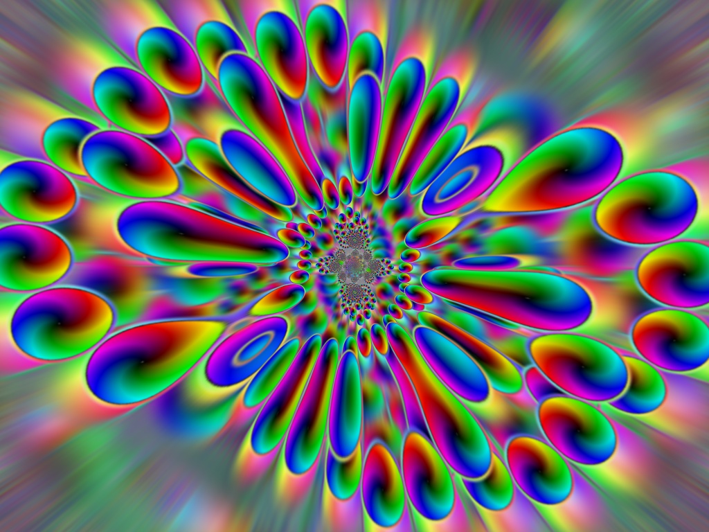 Trippy Psychedelic Wallpaper