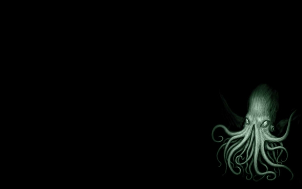 Cthulhu Octopus Simplistic Wallpaper Fantasy
