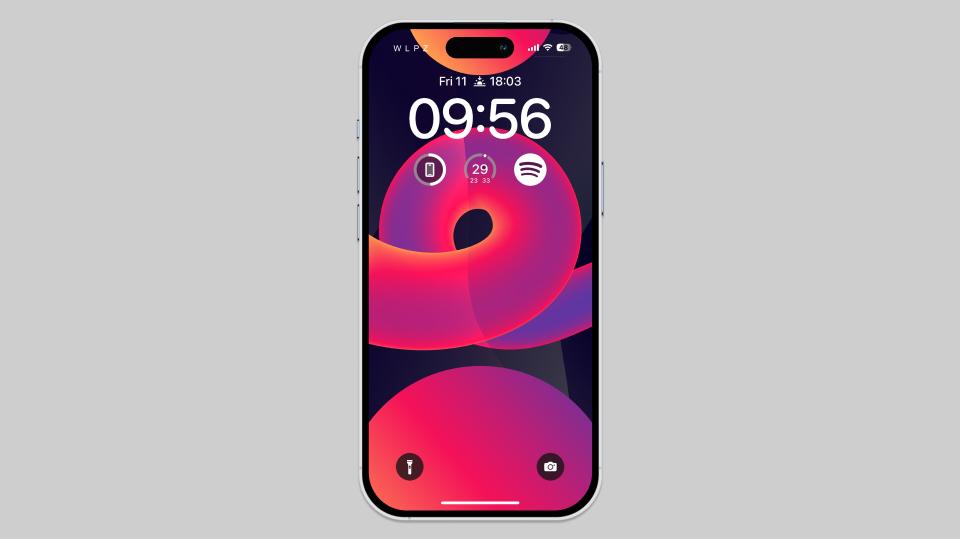 iPhone Pro Max Concept Wallpaper Red Elegance by