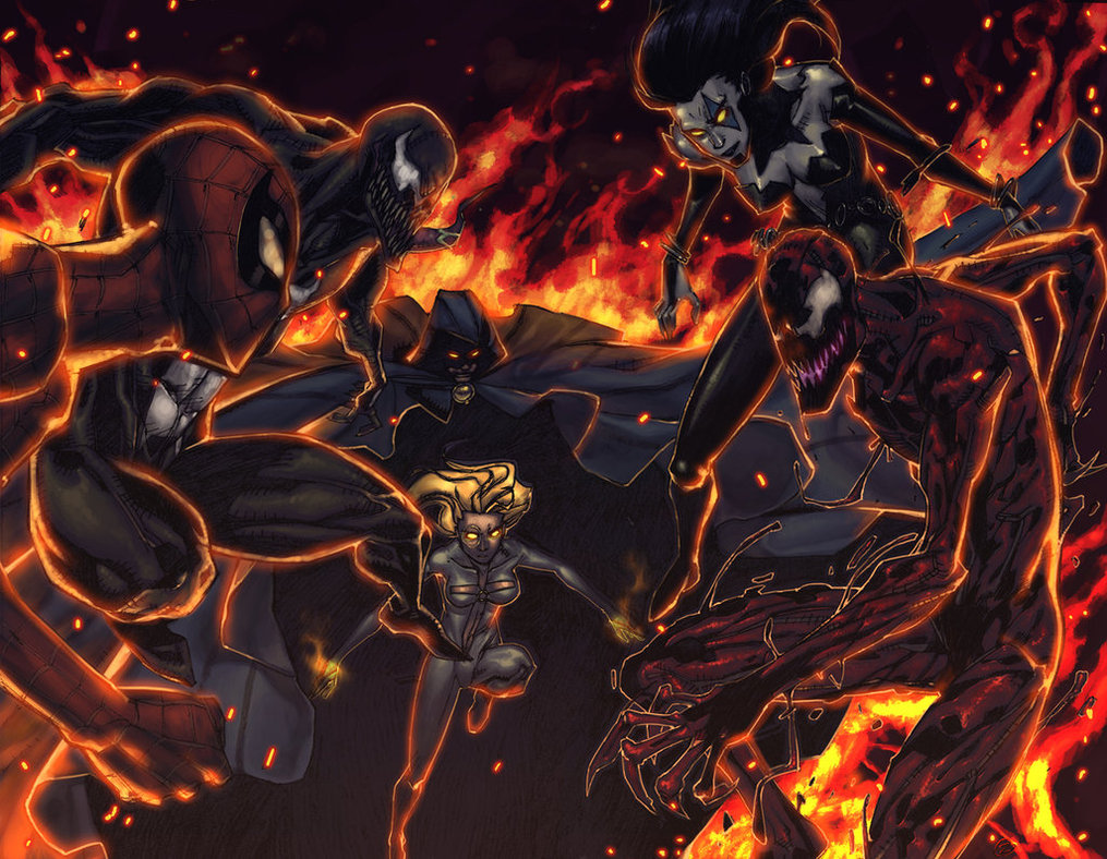 HD Wallpaper Carnage Iron Man Marvel Ics Venom Fan