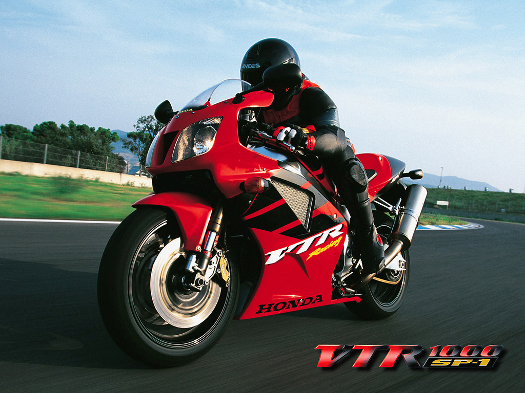 Honda Vtr Bike Is Well Known Racing And In Picture With