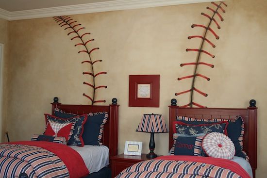 Baseball Themed Bedroom Ideas Kids