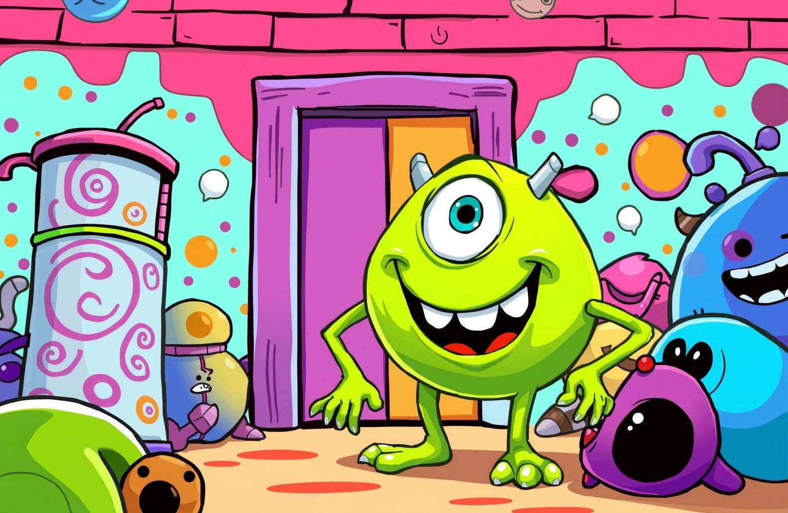 Mike Wazowski Wallpaper