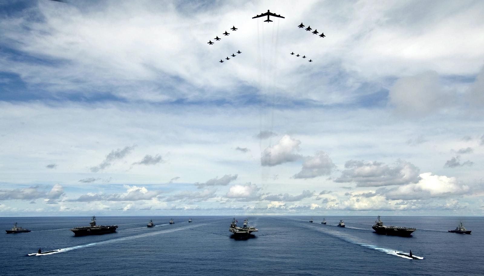 Air Force Navy Army Formation Pixel HD Wallpaper