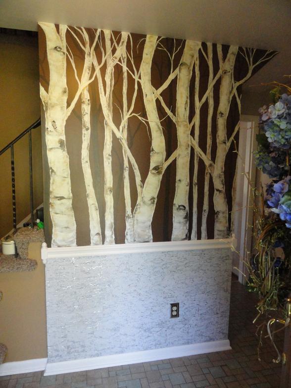 Displaying Gallery Image For Birch Bark Wallpaper