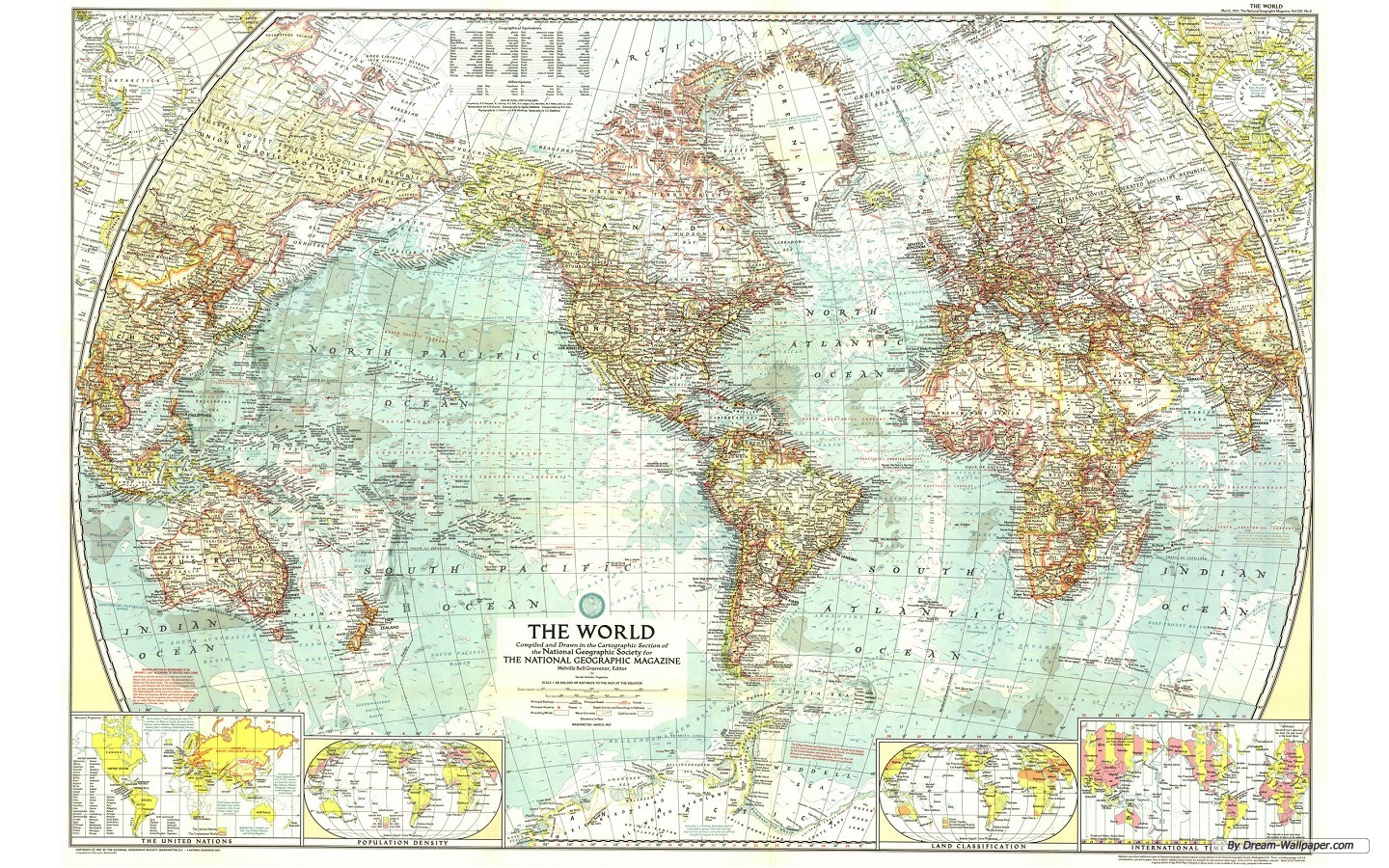 Travel Wallpaper World Map