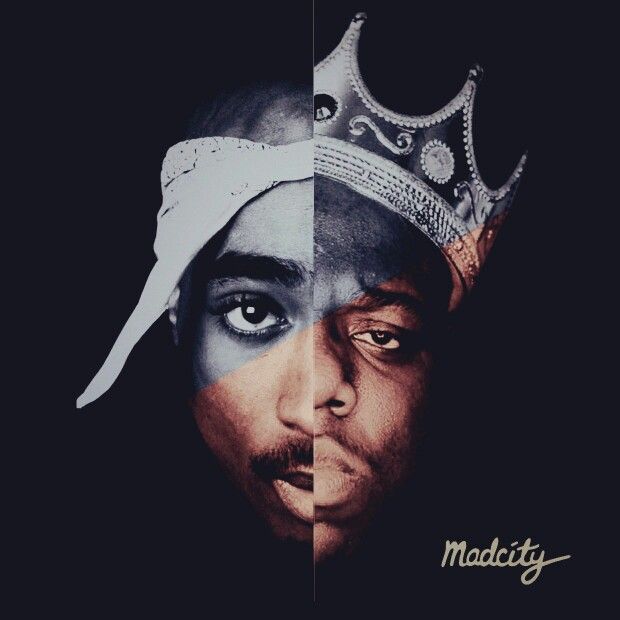 Tupac Vs Biggie Background