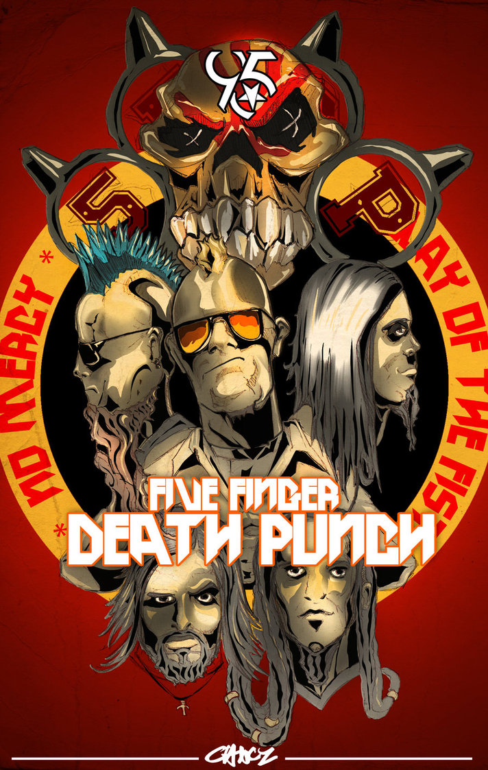 Five Finger Death Punch Render By C Cy