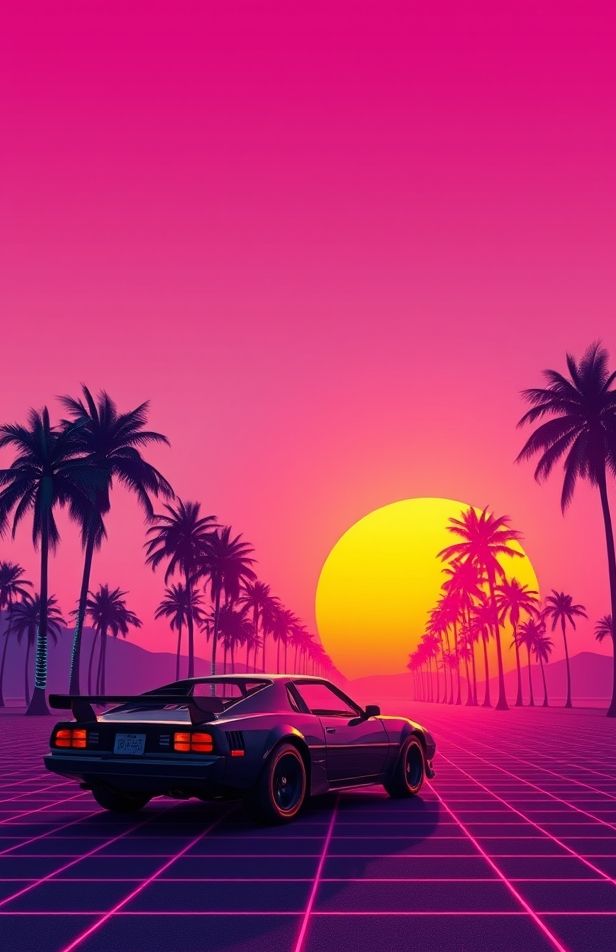 Retrowave Wallpaper