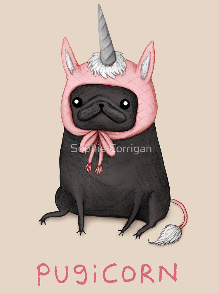 Image Result For Pugicorn Wallpaper In Pugs Cute
