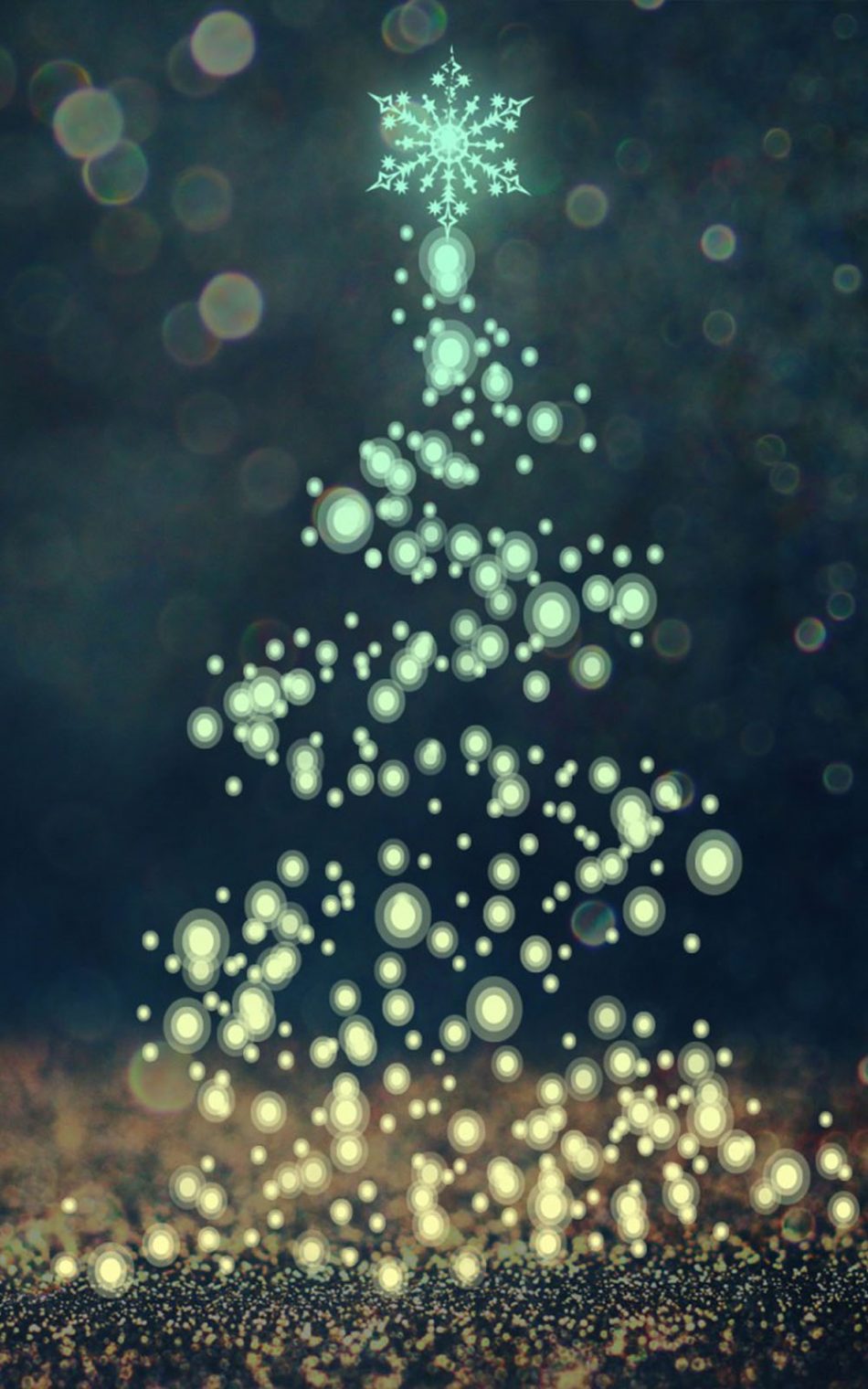 Christmas Tree Crystal Sparkles Cgi Pure 4k Ultra HD