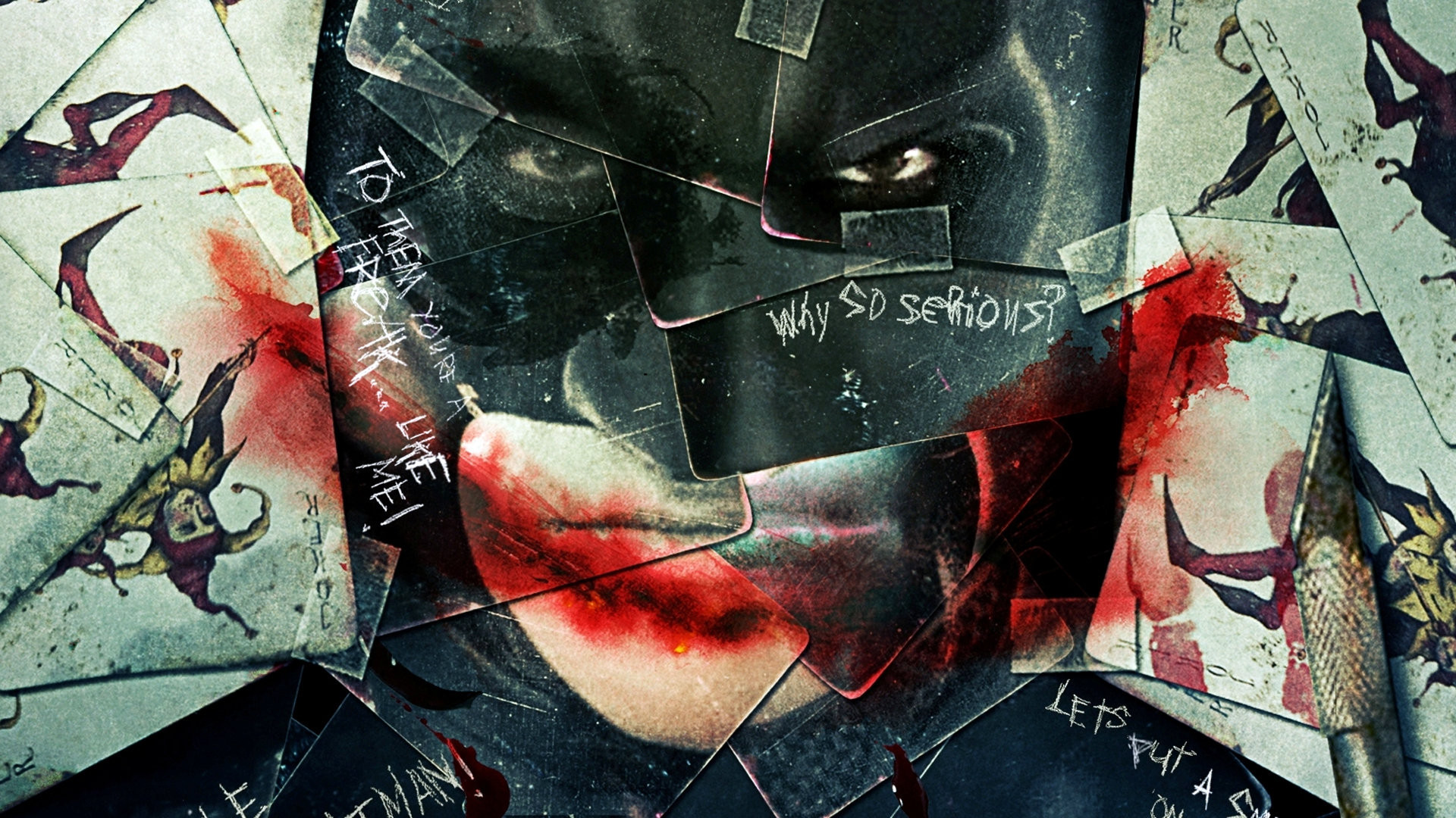 The Dark Knight Batman Superhero Joker V Wallpaper HD