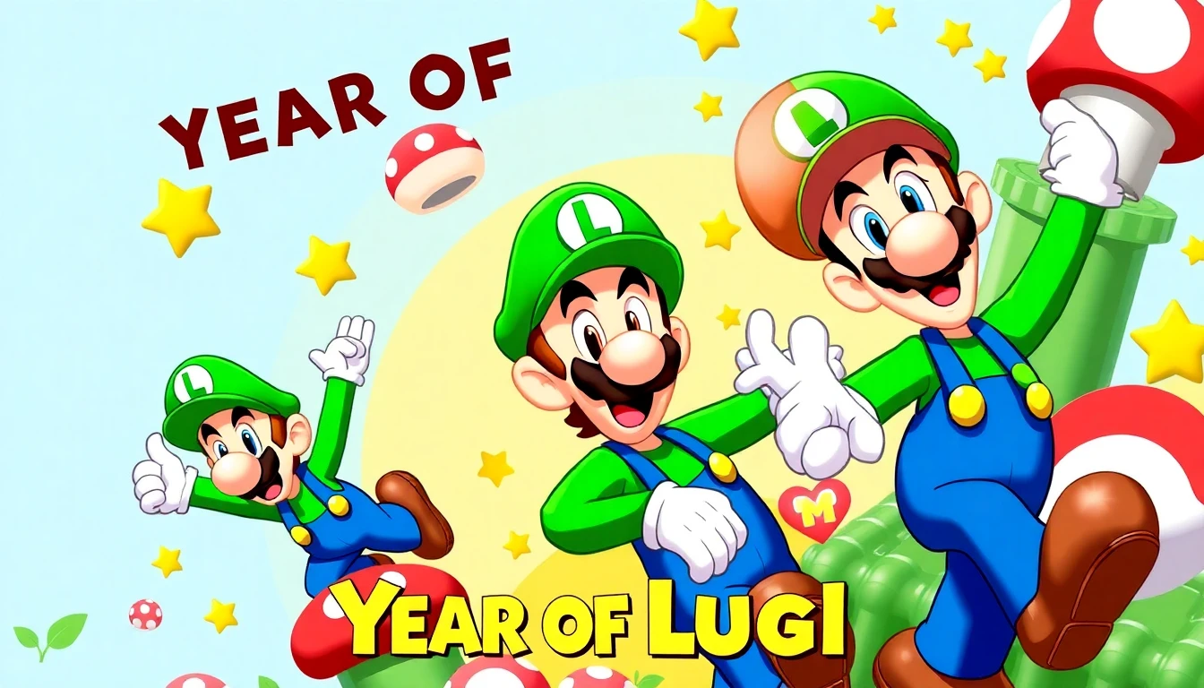Year Of Luigi Wallpaper