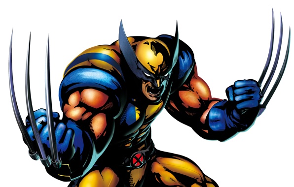Wolverine Ics Marvel X Men Claws White