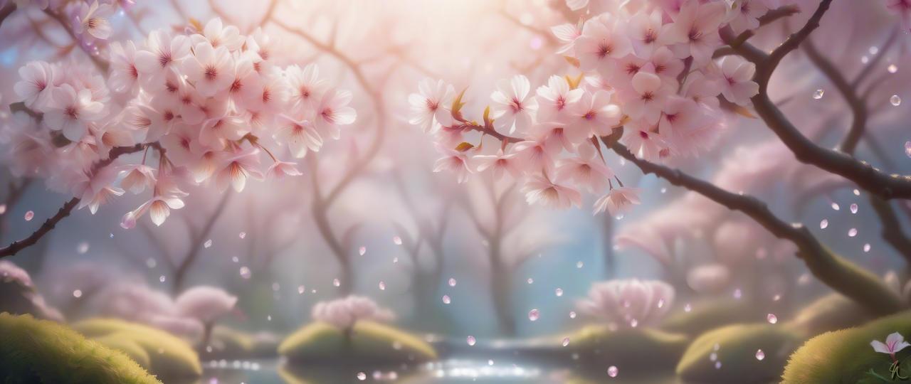 Sakura Rain By Neuralblankes