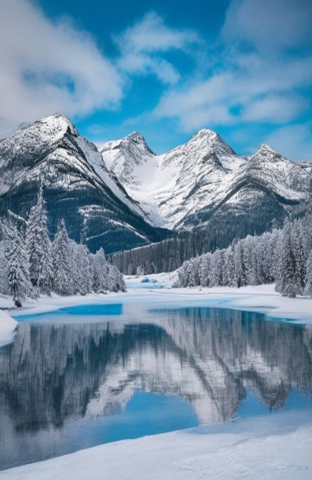 Winter Mountain Wallpaper