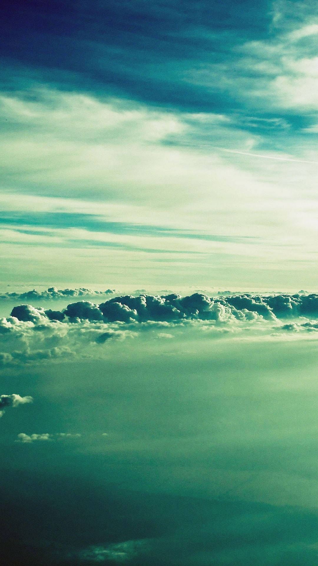 Greenish Sky Wallpaper