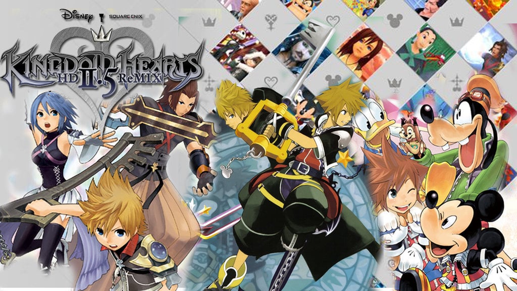Kingdom Hearts HD 25 ReMIX final wallpaper by davidsobo