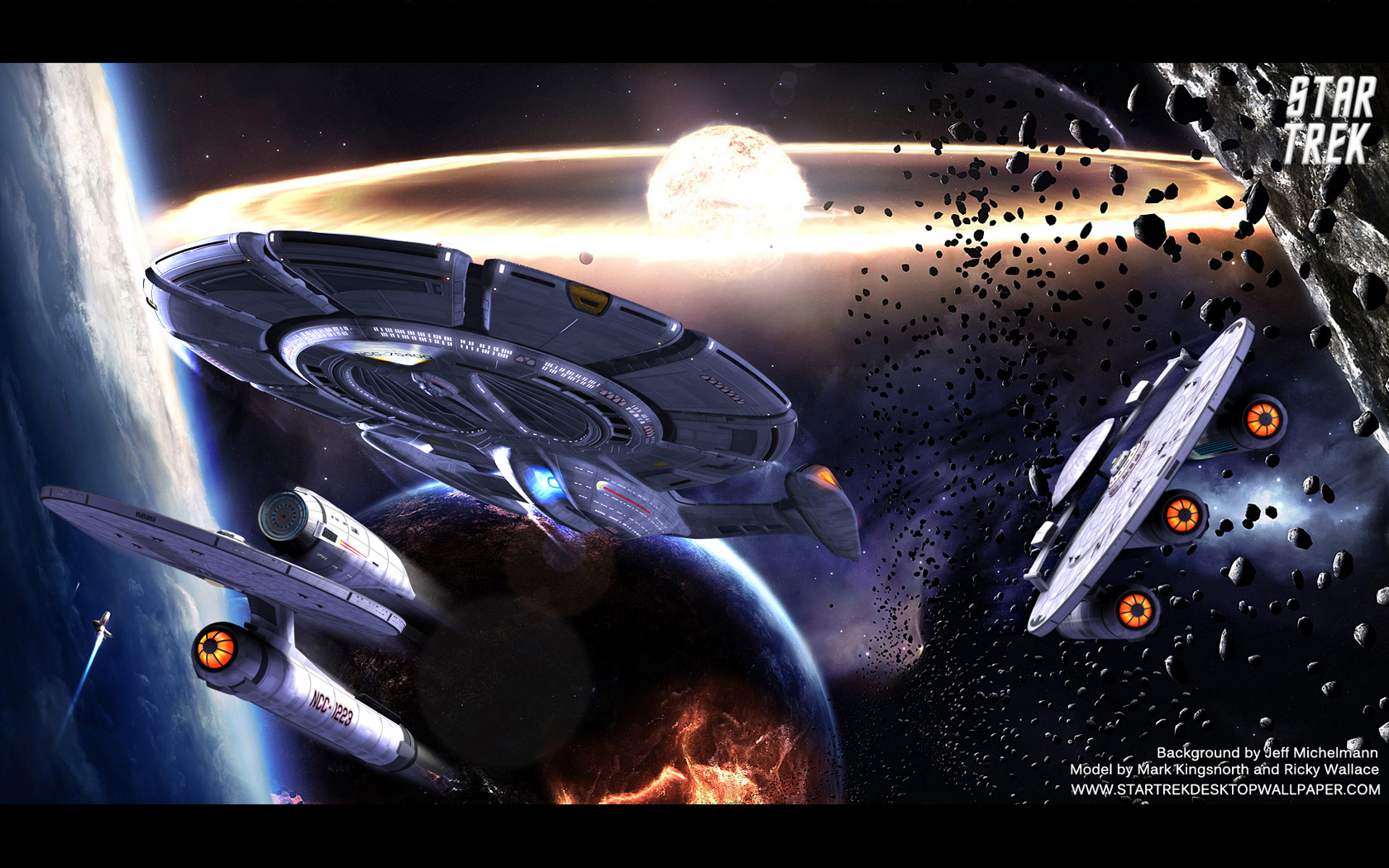 Star Trek The Big Explosion Puter