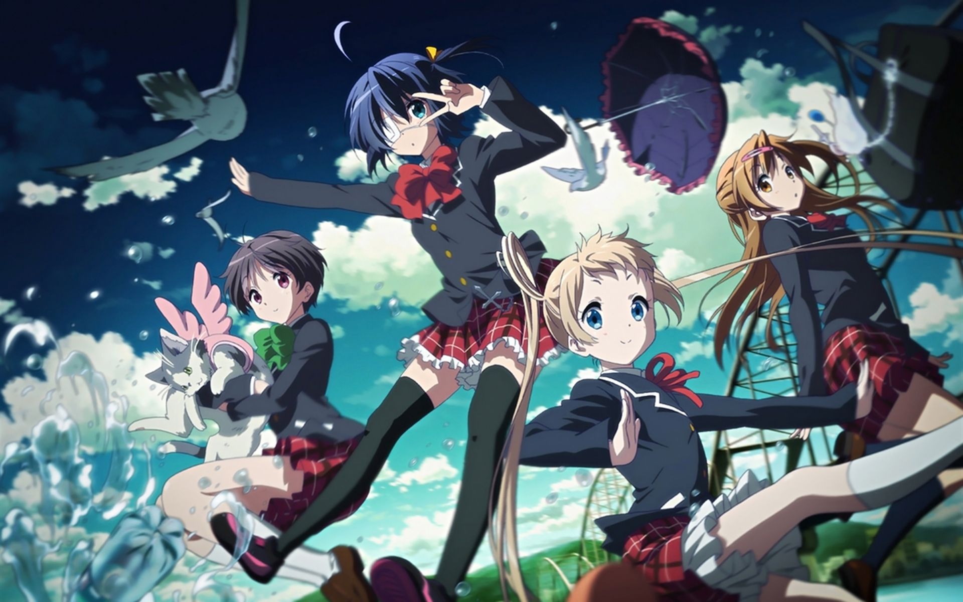 Chuunibyou Wallpaper Top Background