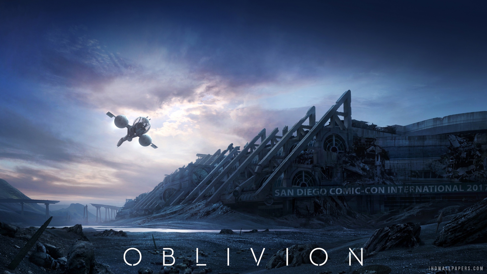 Oblivion Sci Fi Movie HD Wallpaper IHD