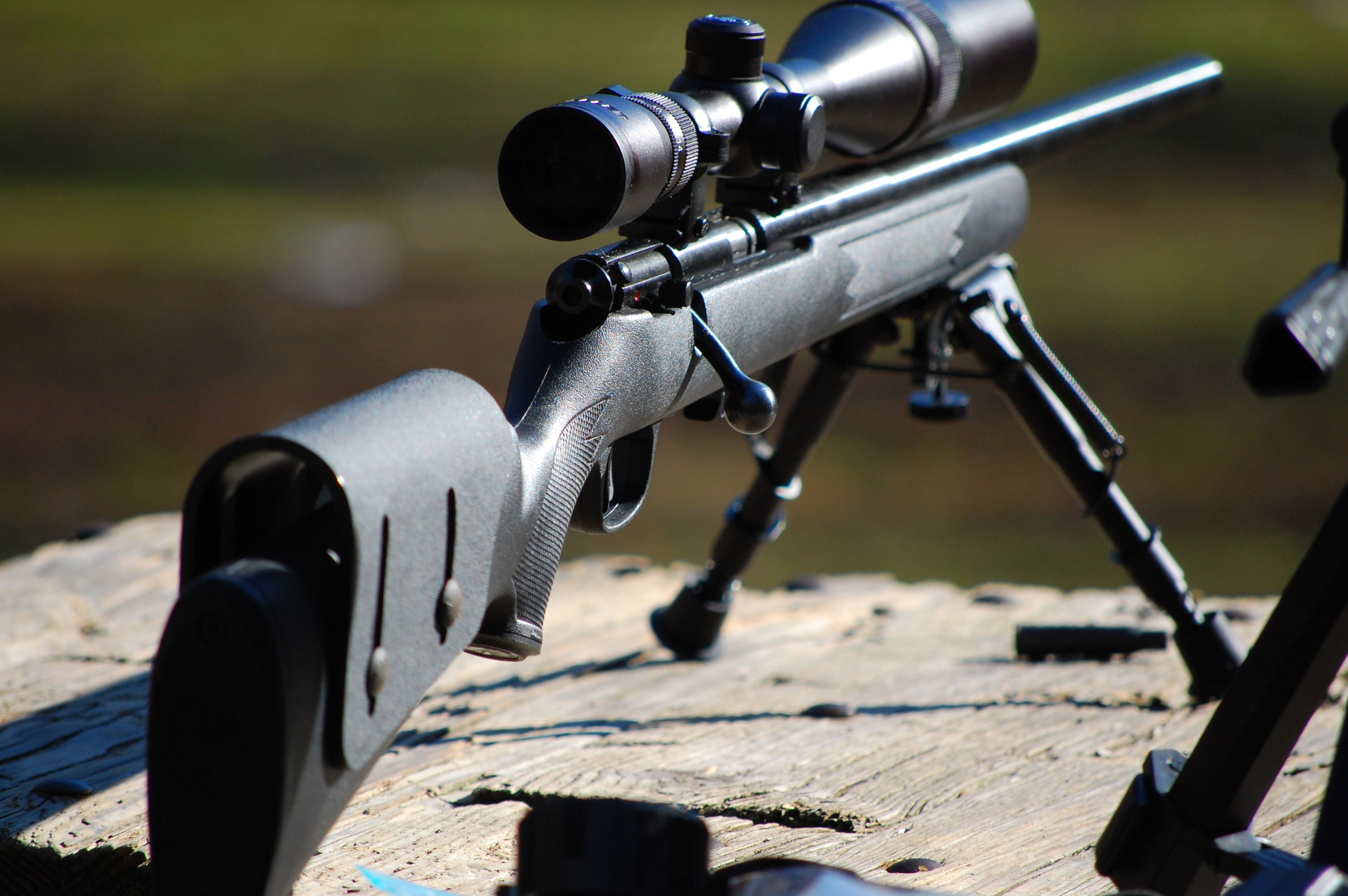 Wallpaper Savage Mkii Sniper Rifle Weapon