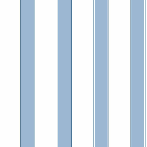Cool Kids White And Sky Blue Wide Stripe Pinstripe Wallpaper