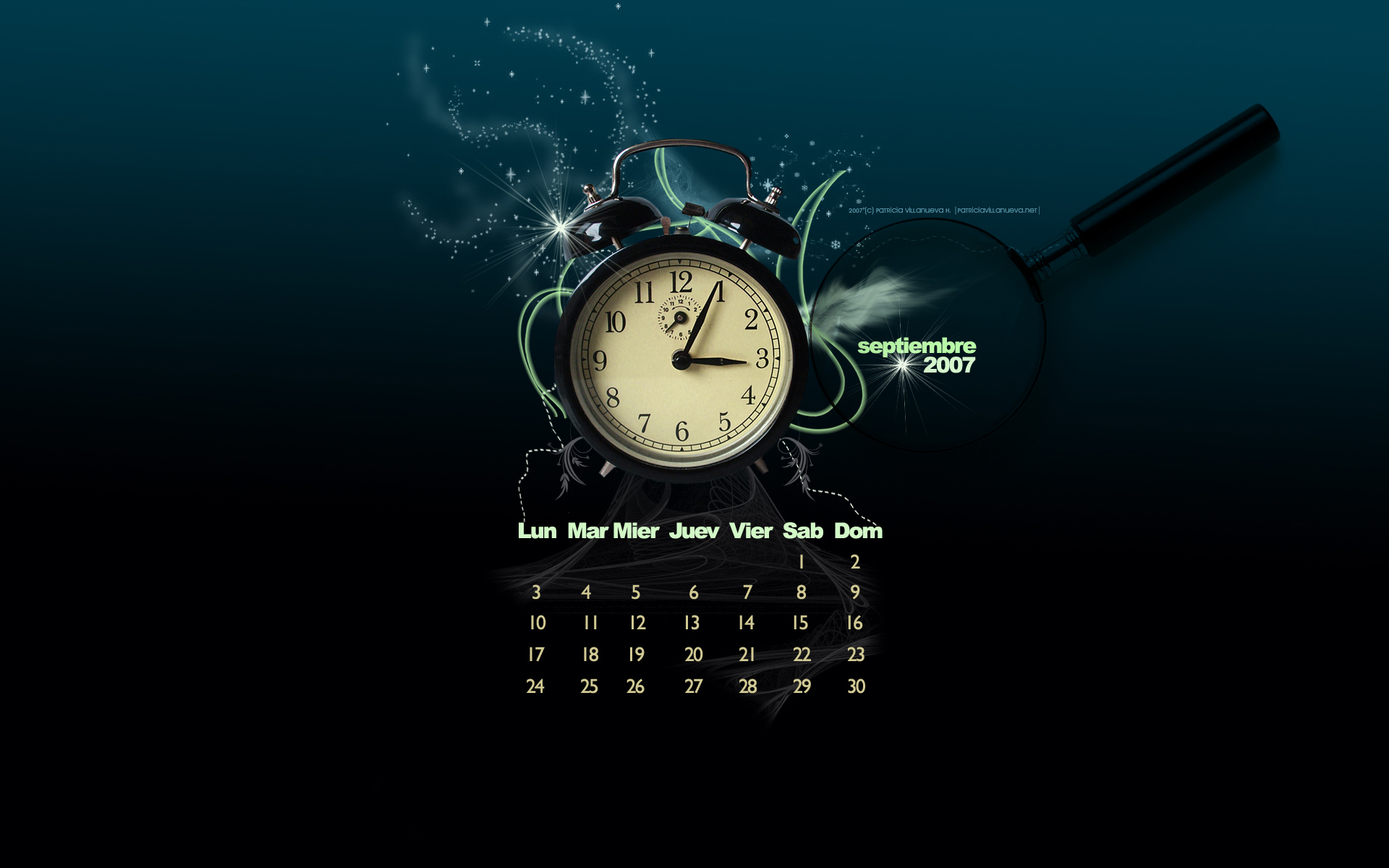 Wallpaper With Calendar On