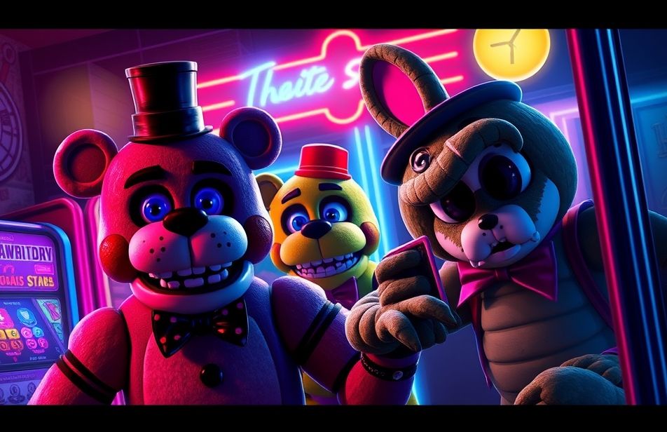 Five Nights At Freddy S Security Breach Wallpaper