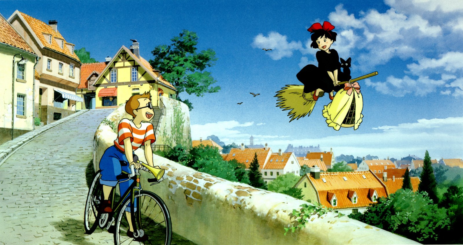 Studio Ghibli Wallpaper 1600x846 Studio Ghibli Kikis Delivery