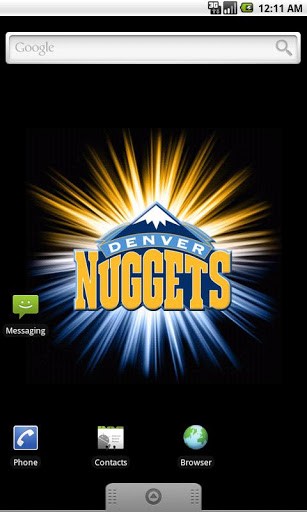 View bigger   Denver Nuggets Live Wallpaper for Android screenshot 307x512