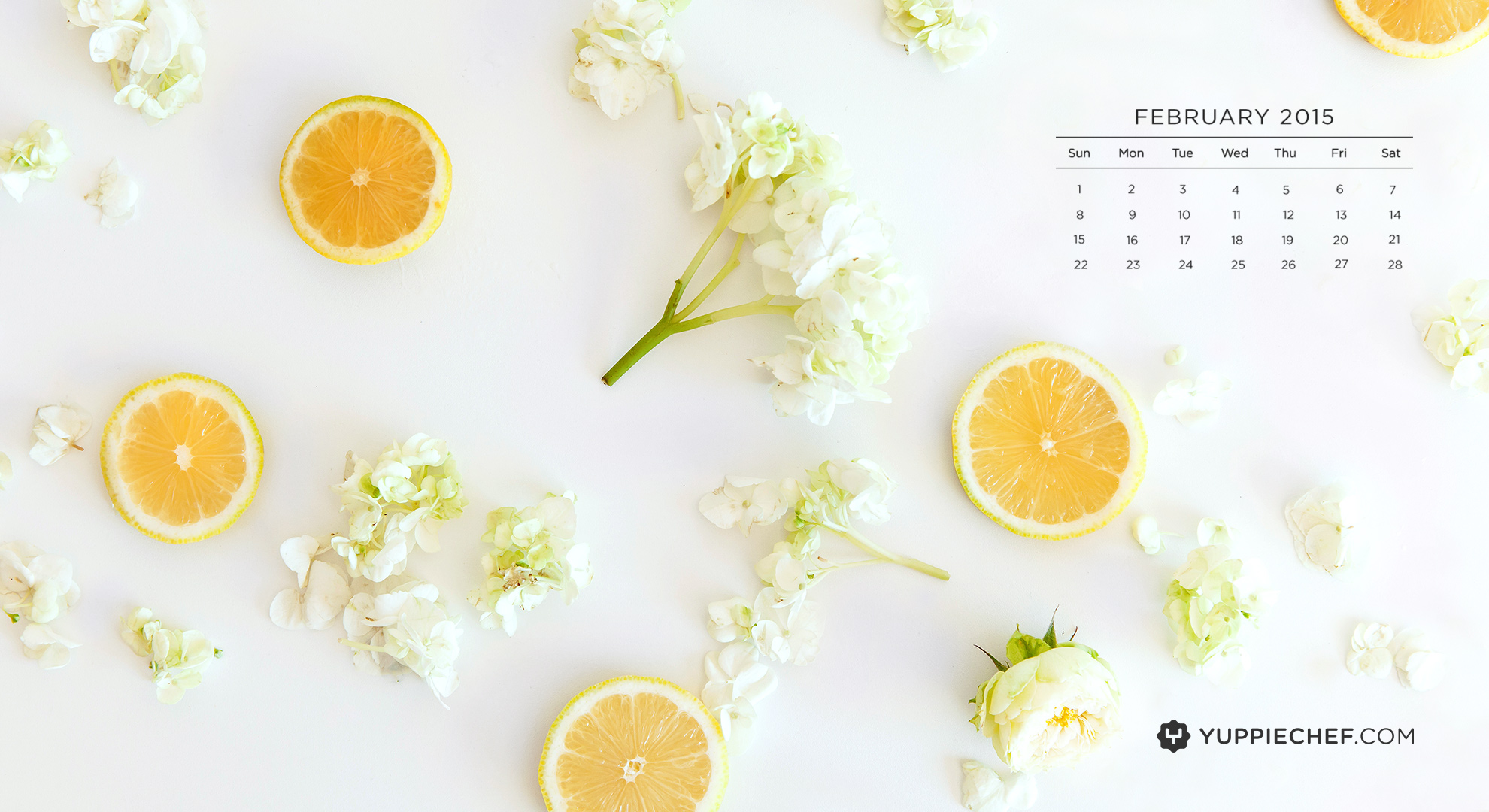 February S Wallpaper A Citrus Squeeze For Your Screen