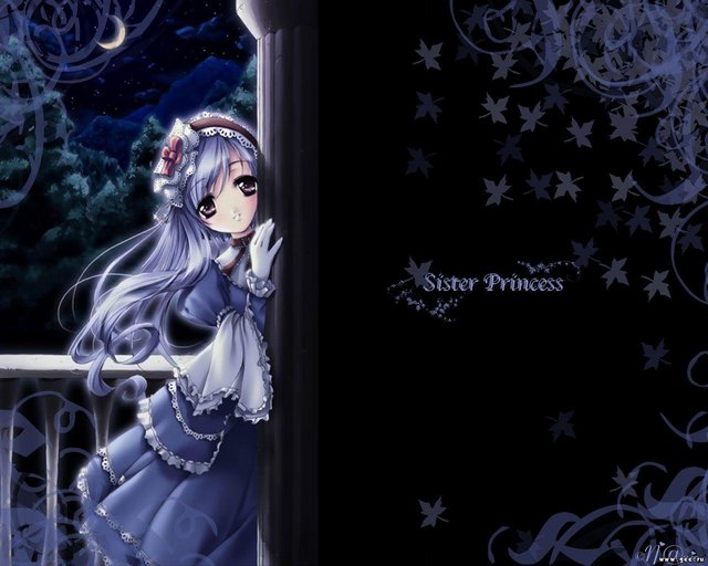 Anime Gothic Lolita Girls Wallpaper
