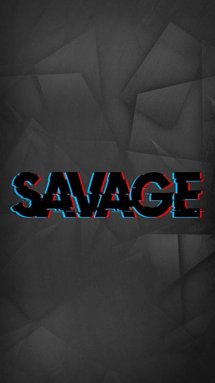 Savage Logo Wallpaper Top Background