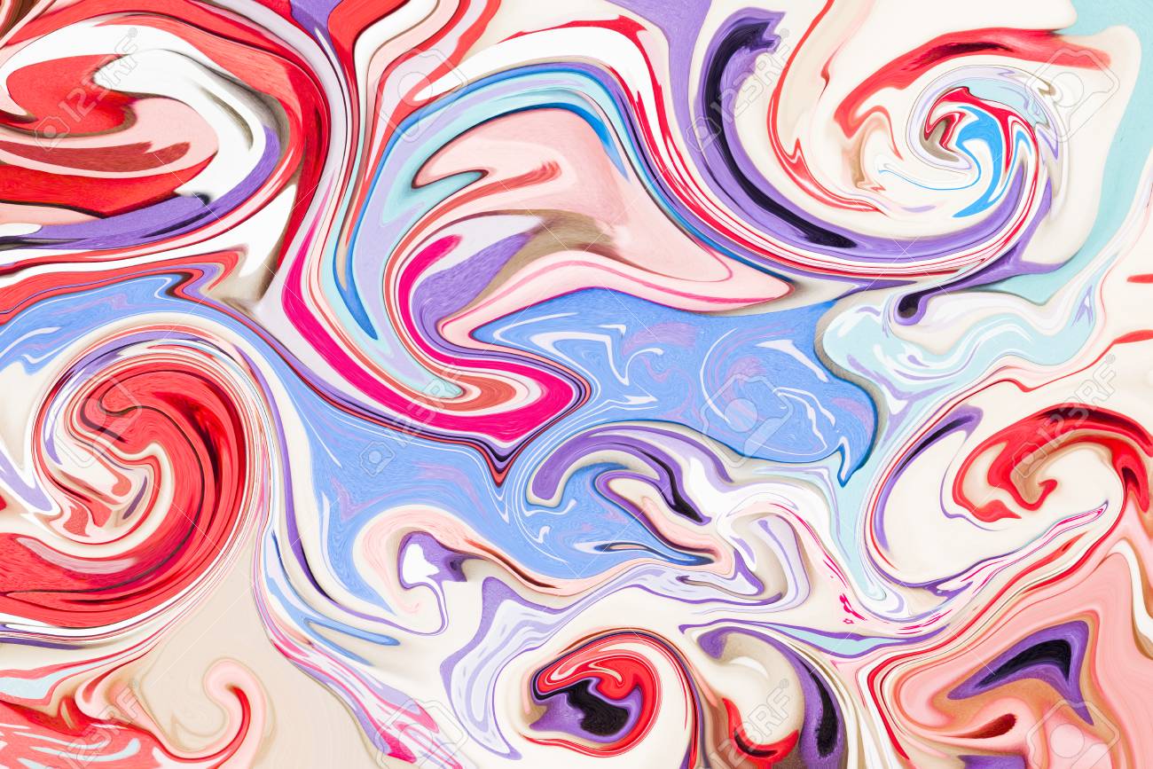 Colorful Marble Art For Skin Tile Luxurious Wallpaper Stock Photo