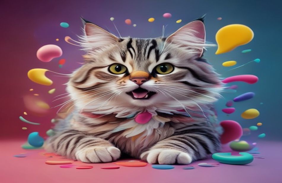 3d Cat Wallpaper