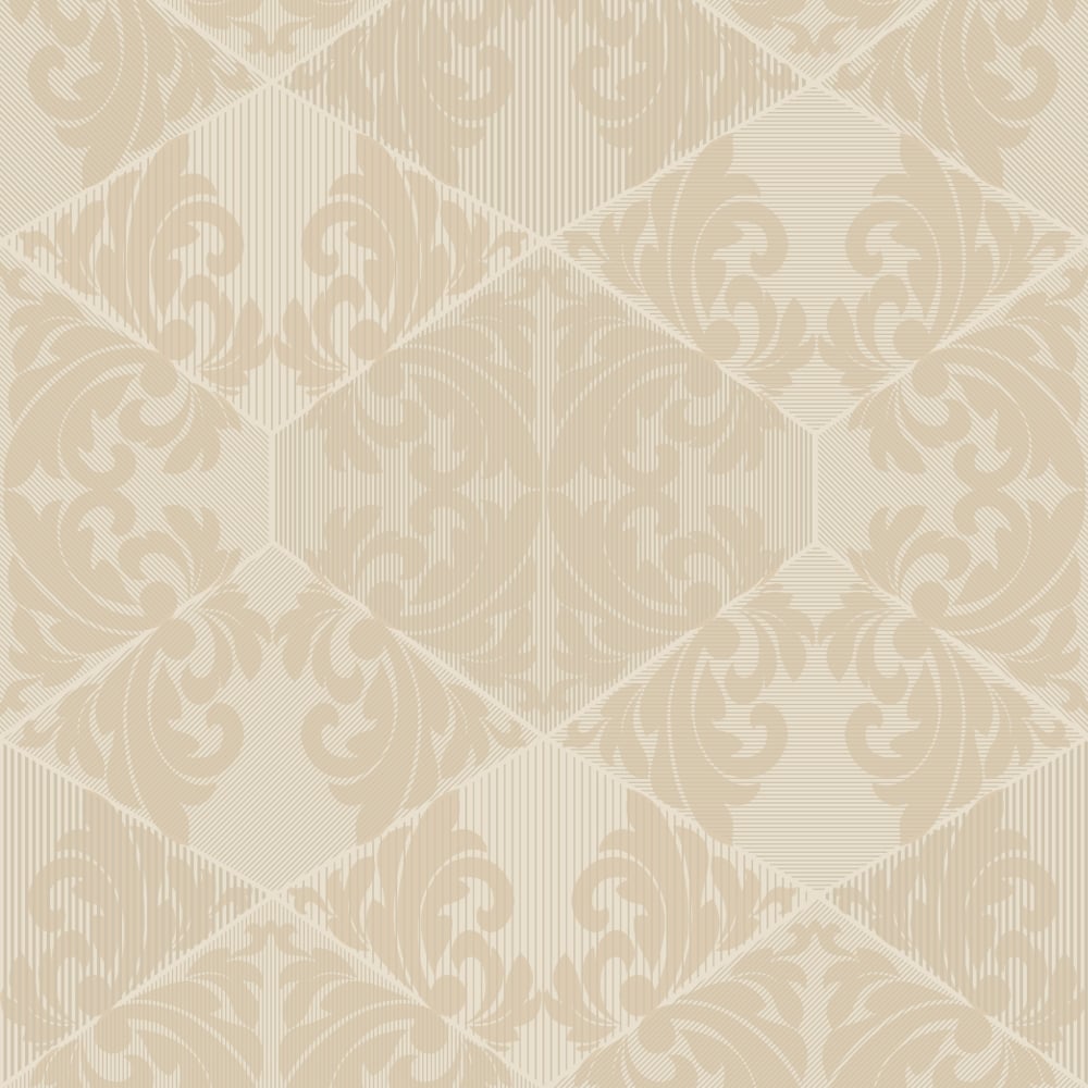 Holden Statement Zena Damask Pattern Wallpaper Stripe Motif