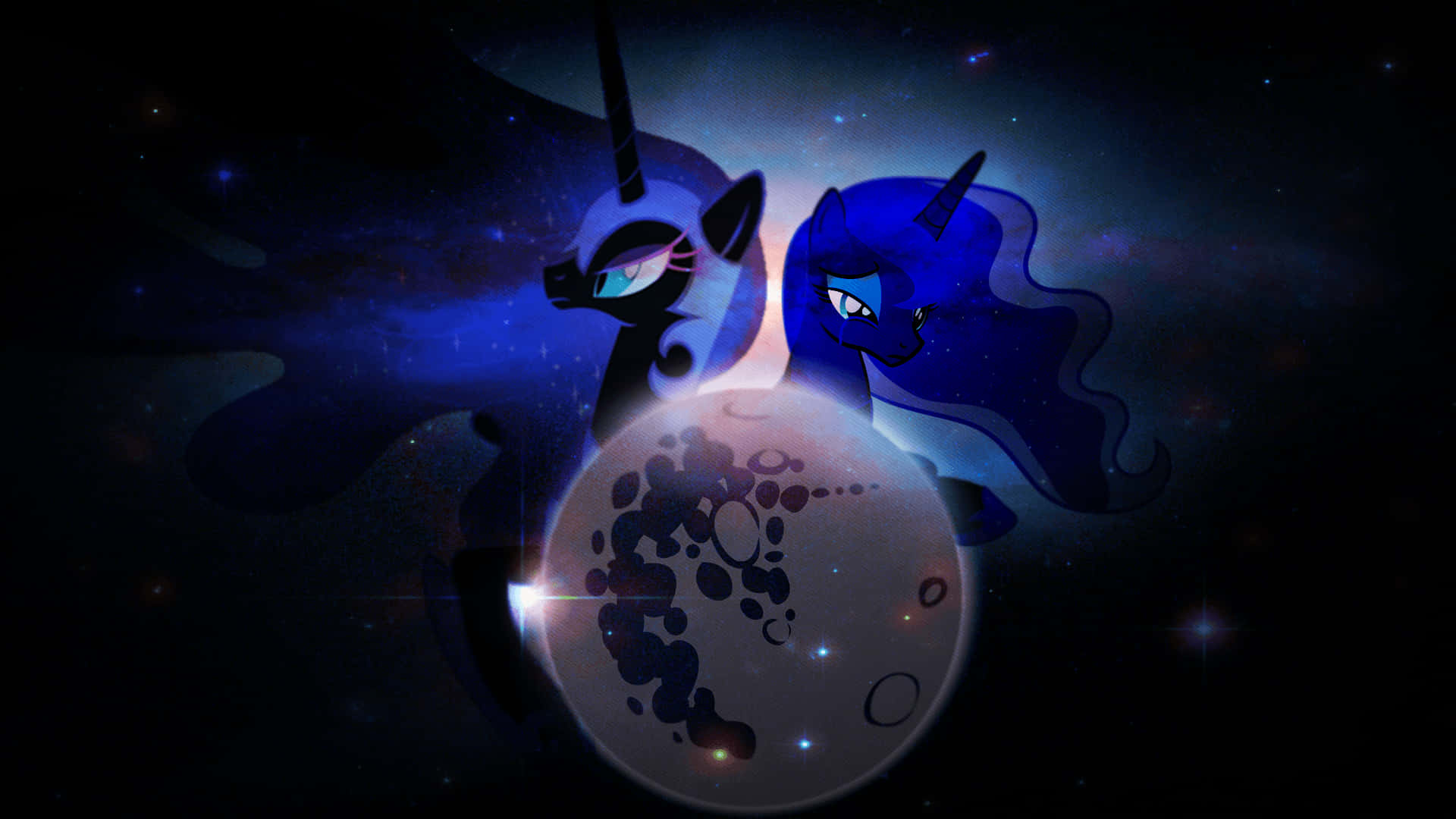 A Hauntingly Beautiful Depiction Of Nightmare Moon Wallpaper
