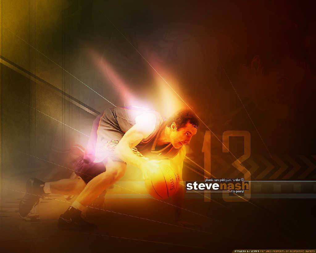 Steve Nash Dribble Wallpaper Phoenix Suns