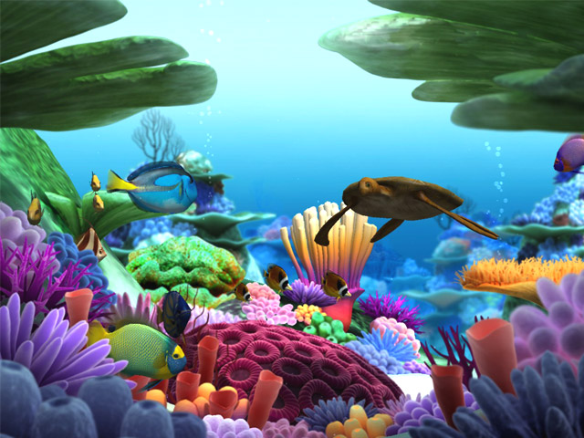 Underwater Life Screensaver 3d
