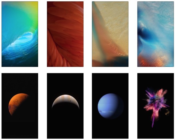 Beta Releases Of Ios Include A Set Fifteen New Fancy Wallpaper