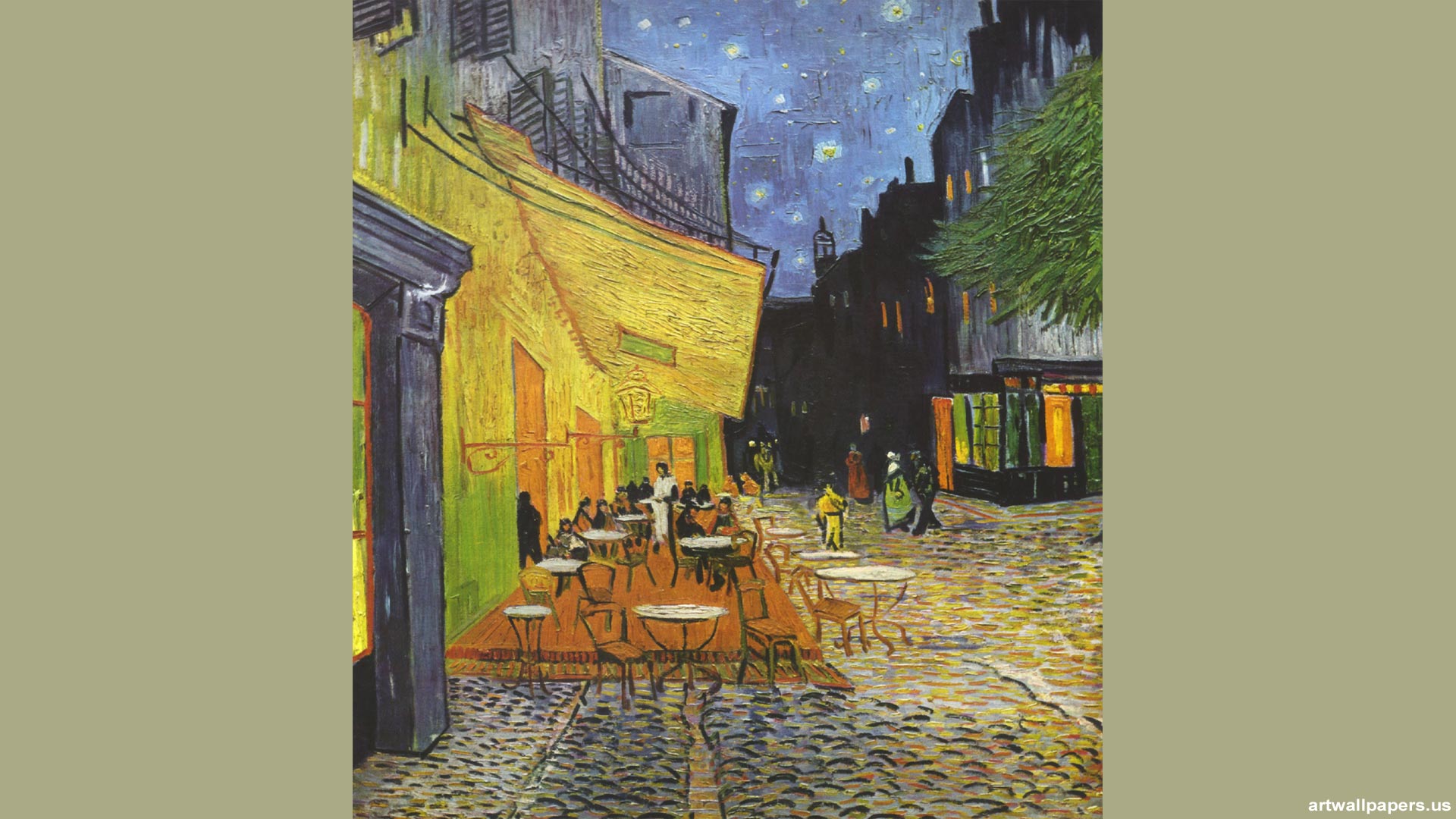 Vincent Van Gogh Wallpaper Starry Night Paintings