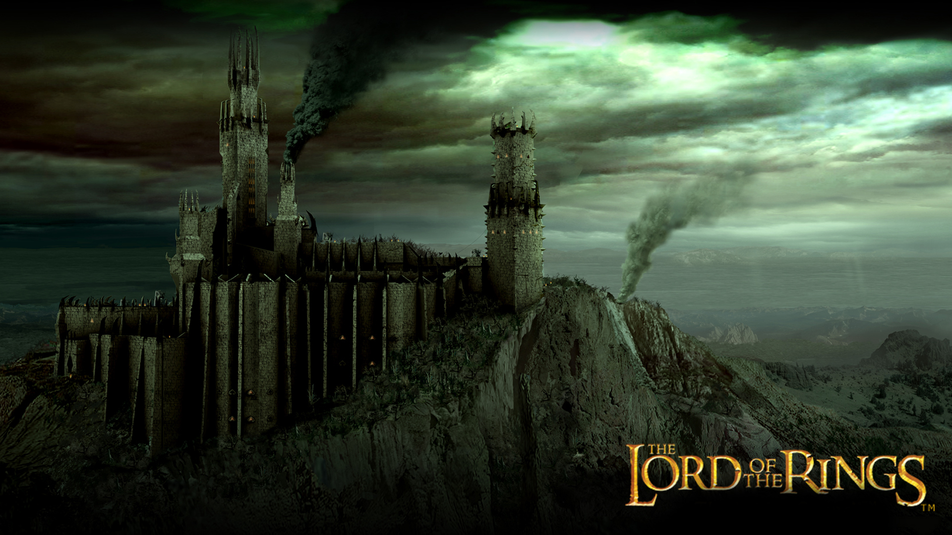 Lord Of The Rings Castle Desktop Background HD