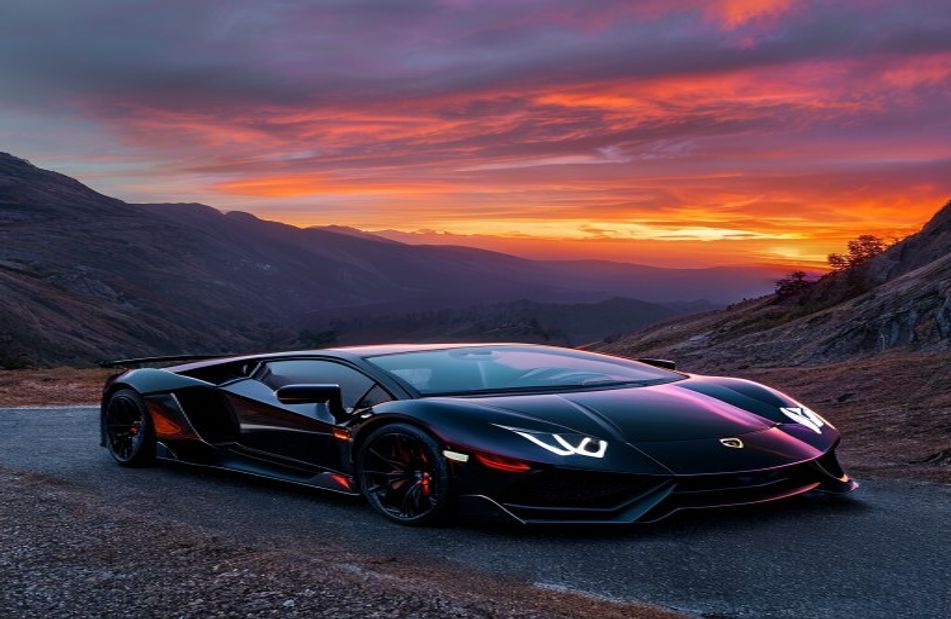 Black Lamborghini Wallpaper
