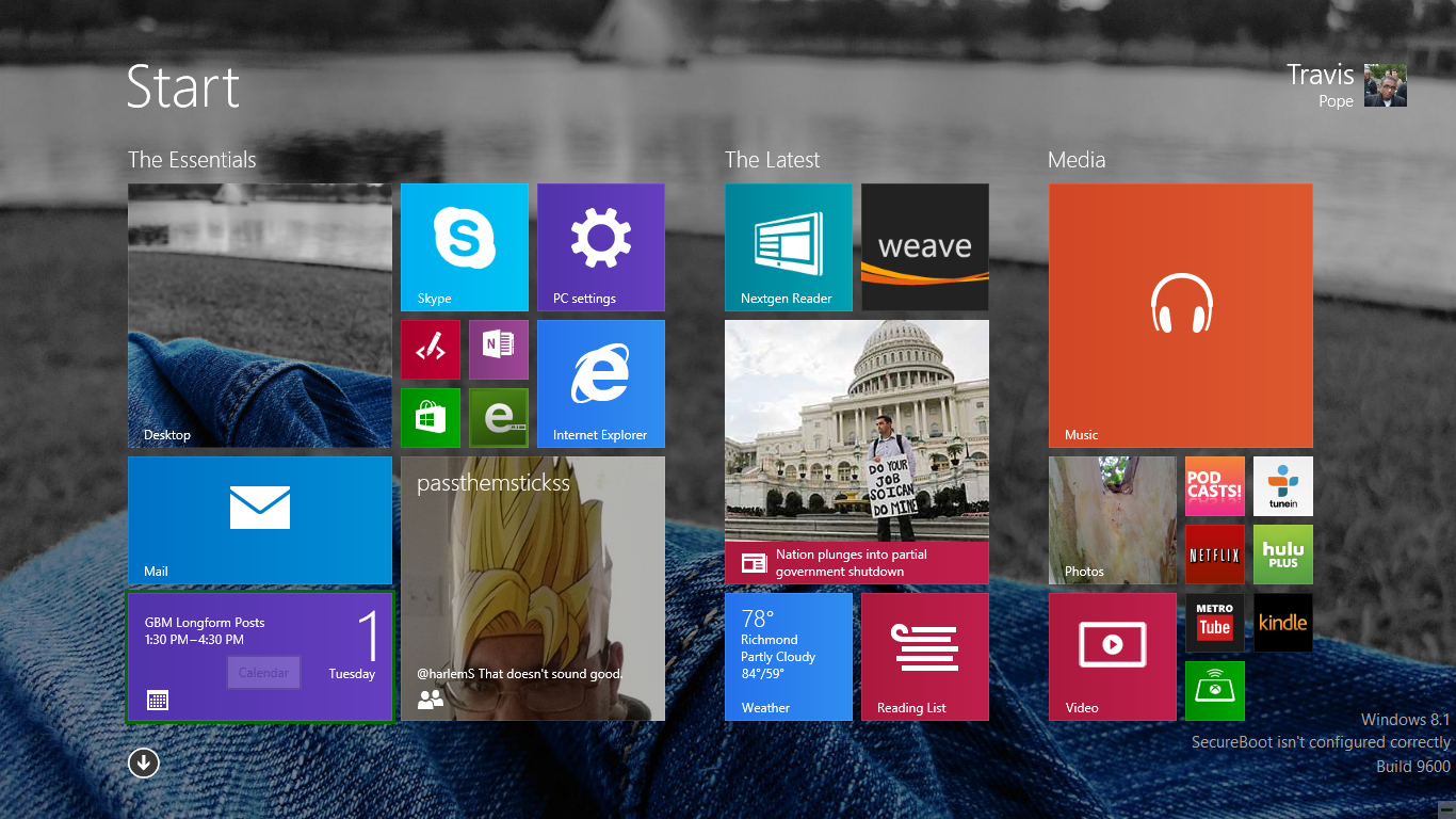 How to Add a Background to the Start Screen in Windows 81 1366x768