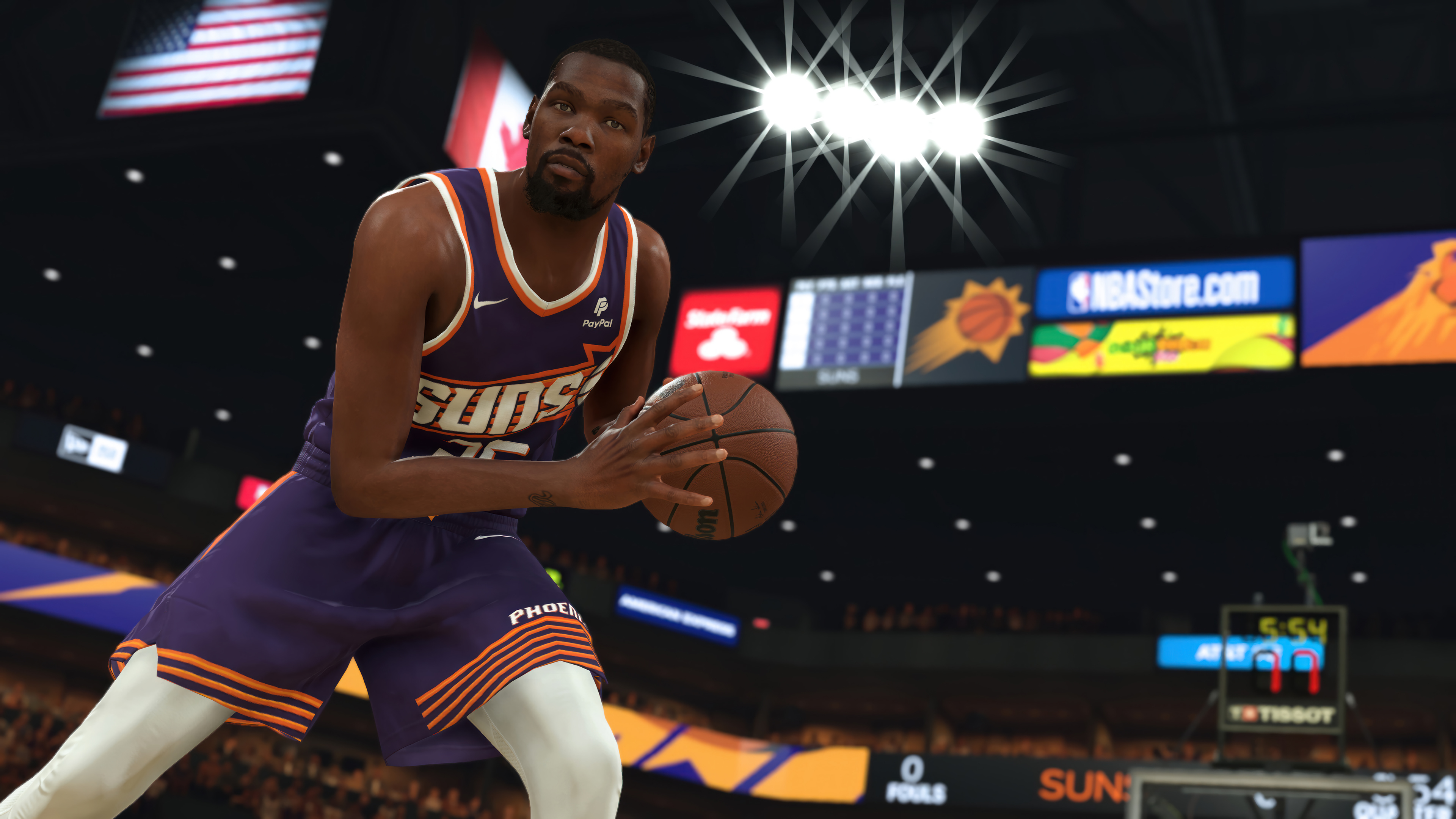 Nba 2k24 Kevin Durant 4k Wallpaper iPhone HD Phone 1191m