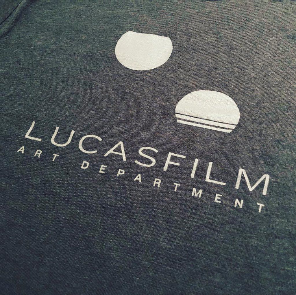 The Lucasfilm Art Department Logo Design Icon
