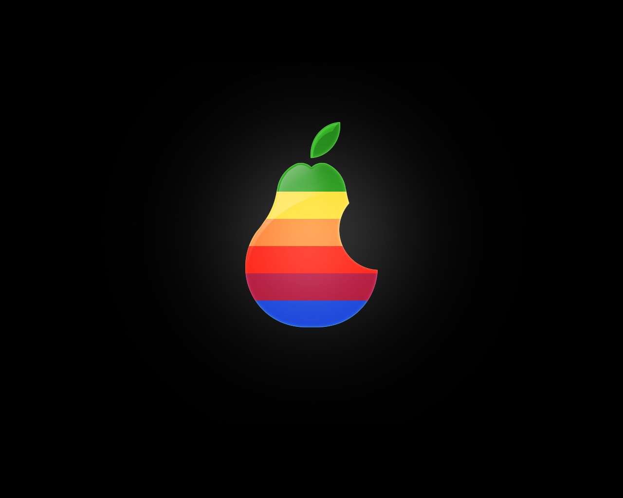 Apple Macintosh Pear Logo Desktop Wallpaper And Stock