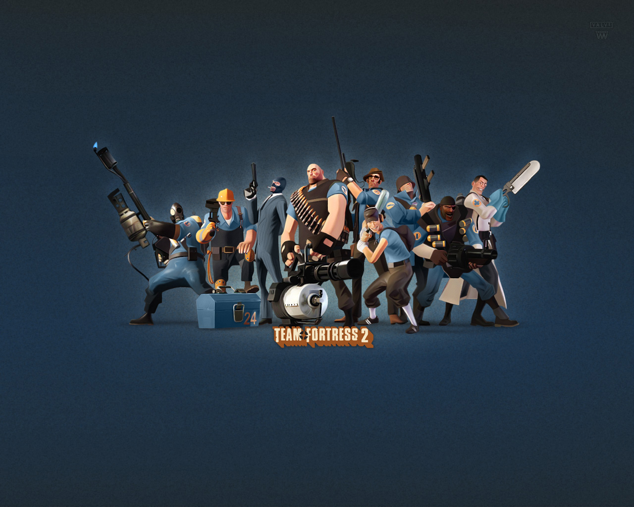 Team Fortress HD Wallpaper Background