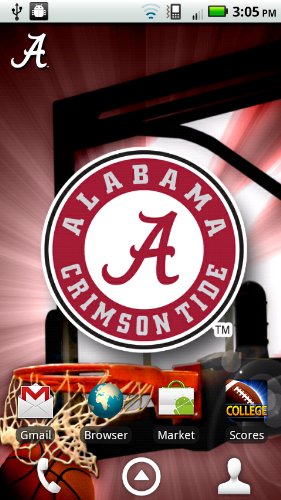 Alabama Crimson Tide Revolving Wallpaper App Roll This Live